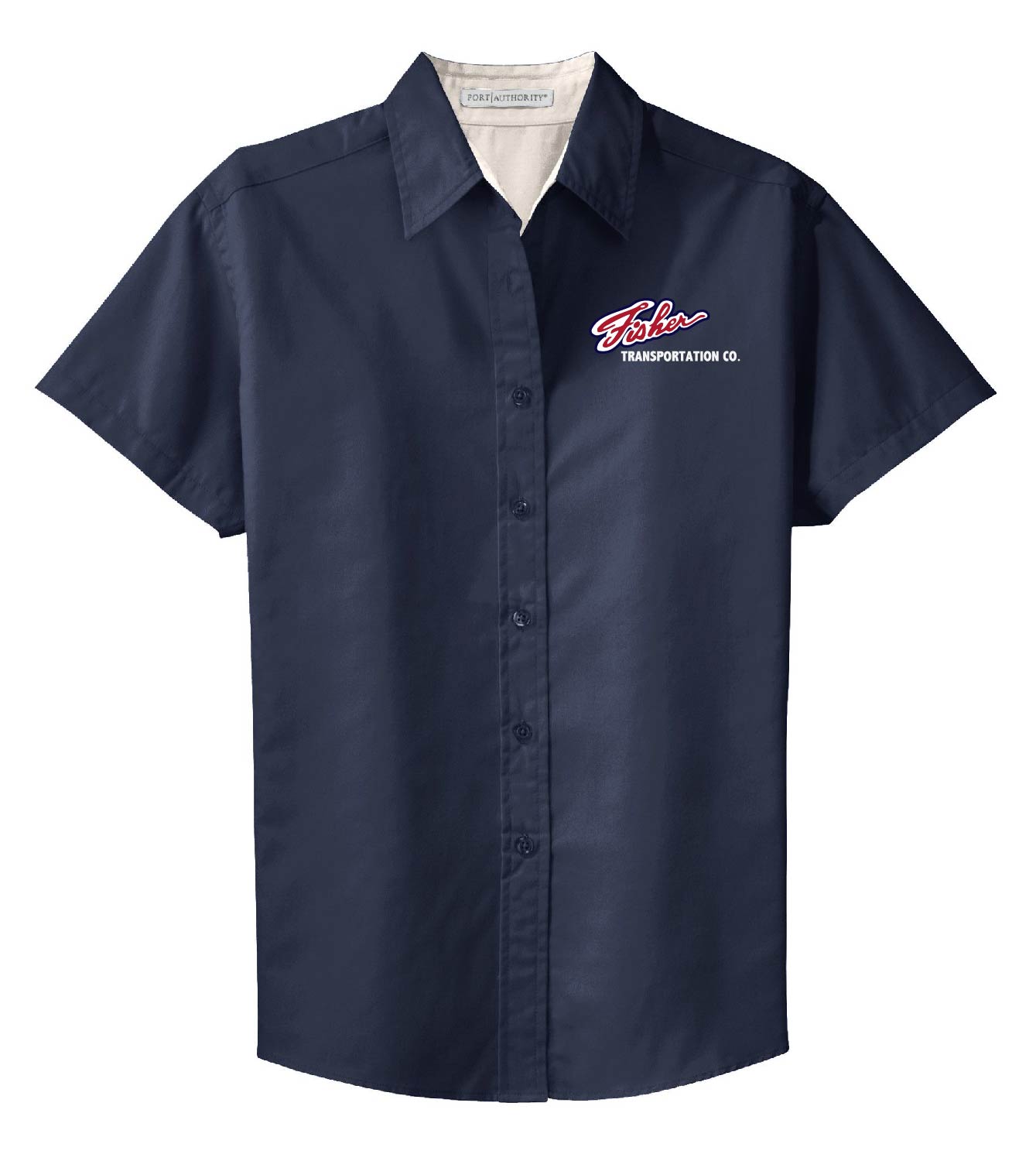 FT Women's Button Up SS