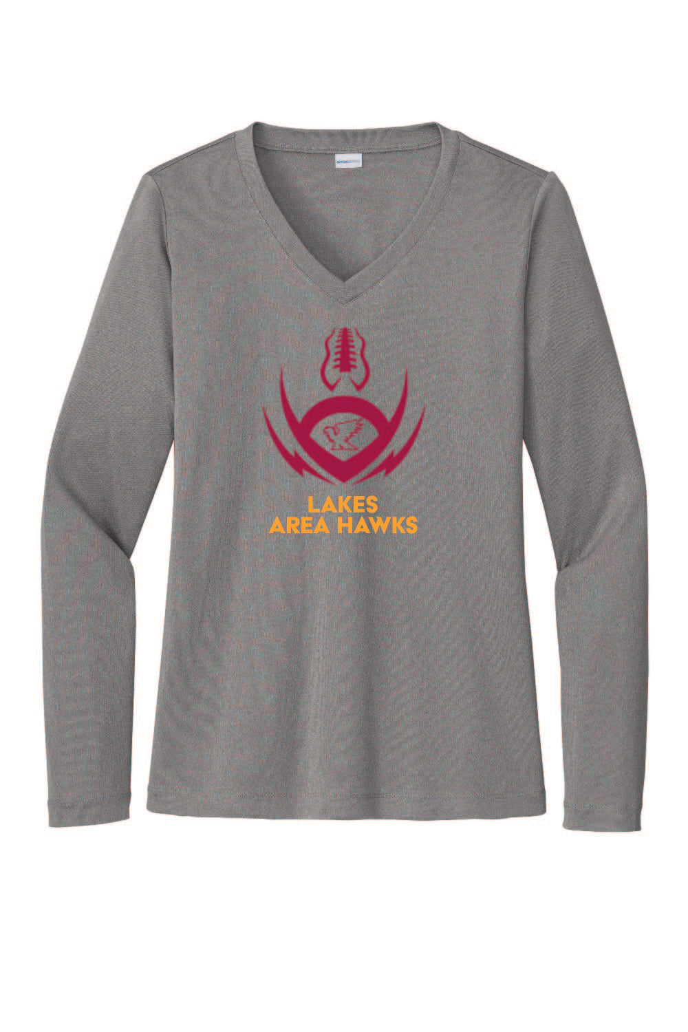 Performance Women's LS Tee Football (2 Colors)