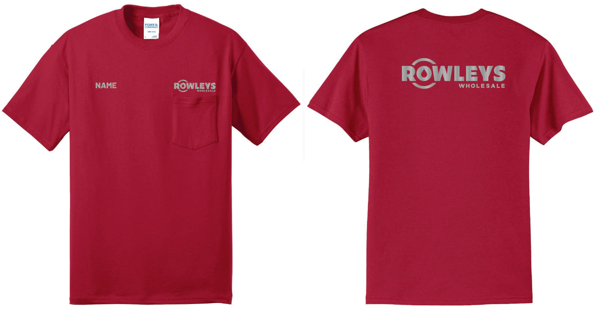 Rowleys Pocket SS Tee (4 Colors) (Tall Sizes)