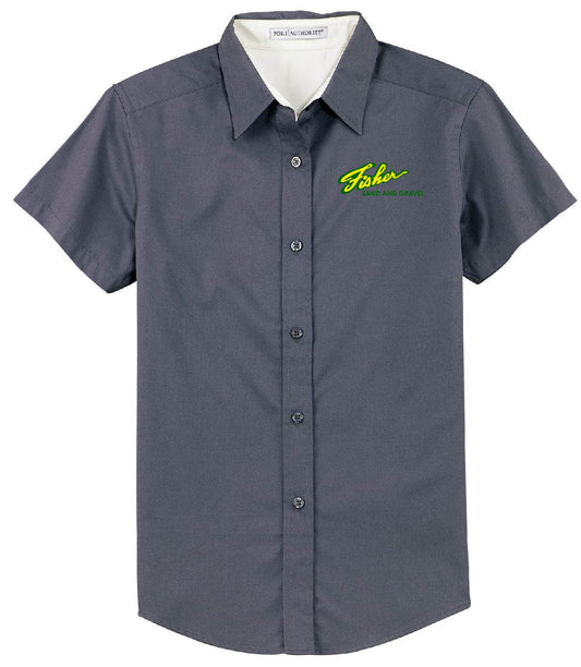 FSG Women's Button Up SS