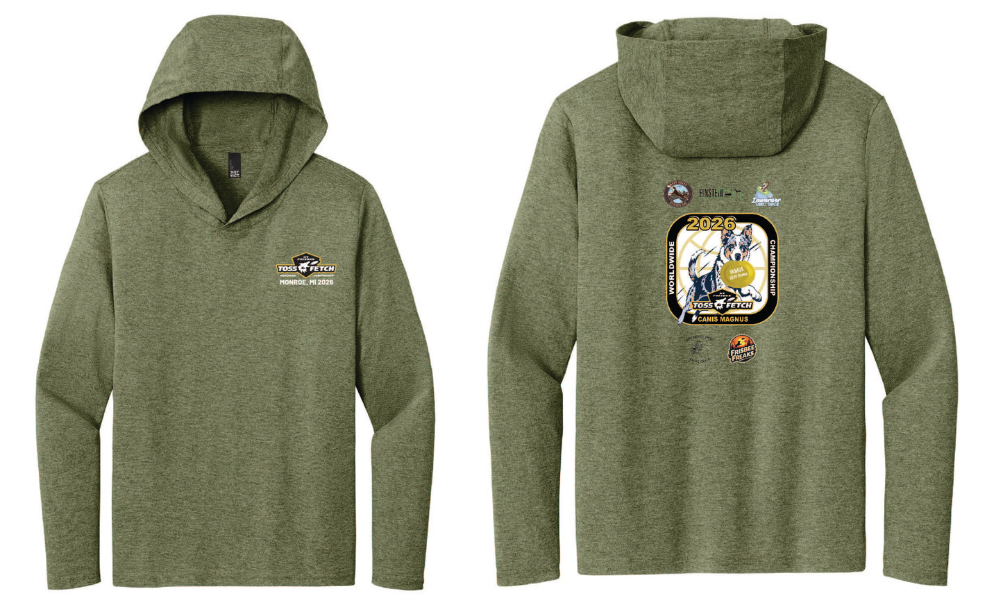Toss & Fetch WC District LS Tee Hoody (3 Colors)